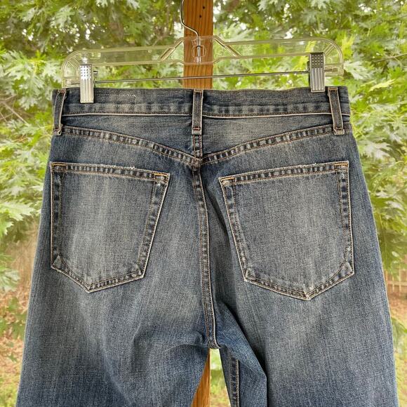 Rag & Bone Women's High Waisted Straight Leg Distressed Jeans Size 27 - Picture 4 of 9